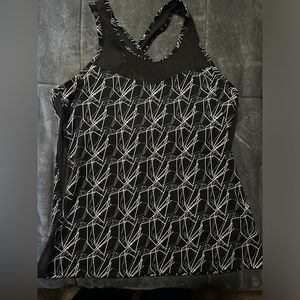 Soybu Women's Soiree Tank Stretch Flex Night Shift Print Sports Top